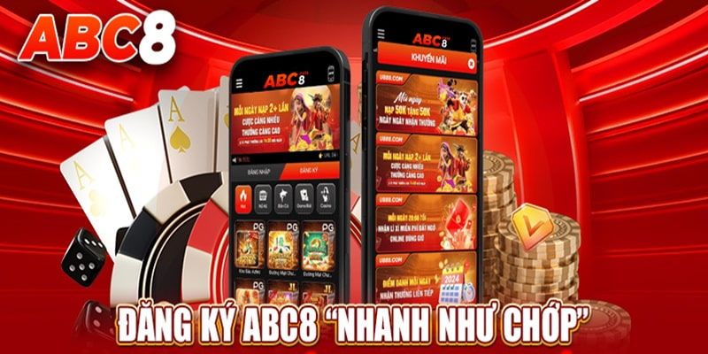 Nhập thông tin vào biểu mẫu theo hướng dẫn đăng ký ABC8